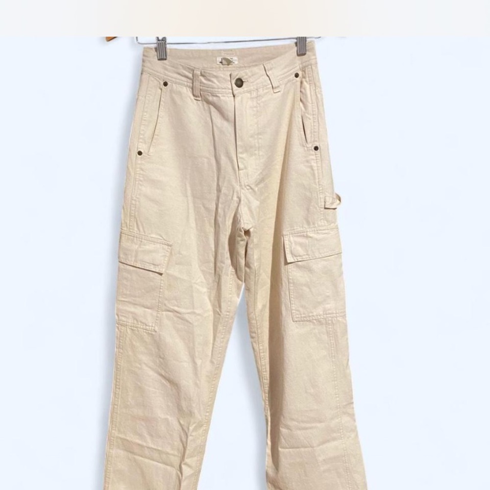 Roxy Women's Cream Wide Leg Pants